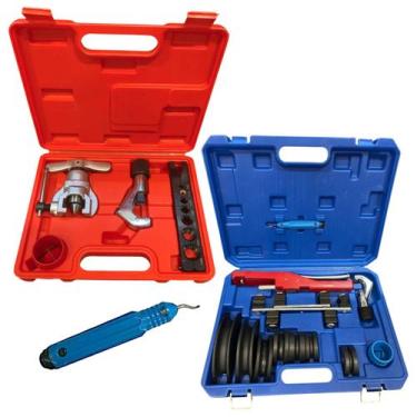 Imagem de Flangeador + Curvador + Escareador Para Tubos Cobre 1/4-7/8 - BRAZAN I