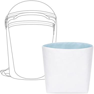 Imagem de FANJI Project Bolsa organizadora para bolsa Arc'teryx Heliad15, ajuste personalizado dentro de Celeste, leve, resistente à água, com acessórios para porta-copos