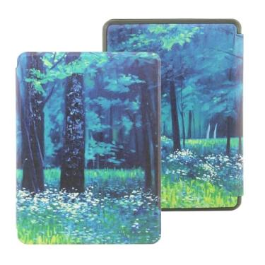 Imagem de Akacy Padrão pintado de TPU com alça para Kindle Paperwhite de 6,8 polegadas 11ª geração lançado em 2021 (Modelo: M2L3EK) com função automática de despertar/dormir/à prova d'água (17)