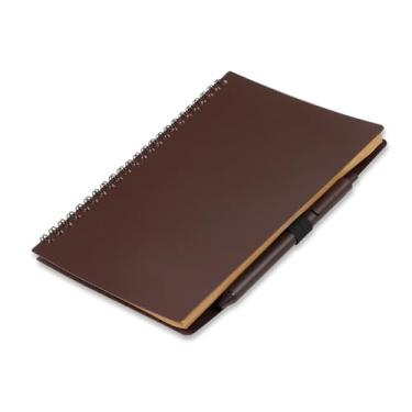 Imagem de Planner Executivo com Capa em PU, 90 Folhas Premium, Organizador Diário com Seções para Prioridades, Agenda e Refeições (Caderno A5 Marrom)