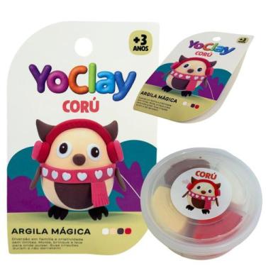 Imagem de Argila Mágica Massinha Modelar Yoclay Pocket Corú