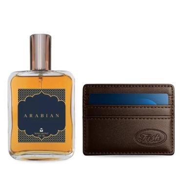 Imagem de Kit Presente Pais Perfume Arabian 100Ml + Carteira Masculina