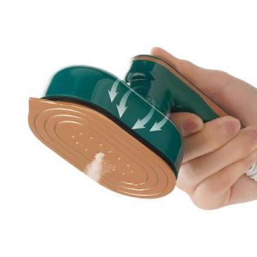 Imagem de Shakven Máquina de passar roupa portátil, ferro a vapor pequeno portátil | Máquina de engomar a vapor para viagens,Vaporizador de suporte para engomar a seco e úmido para faculdade, dormitório, casa,