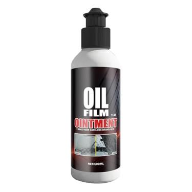 Imagem de Removedor de filme de óleo para janela de carro - Limpador de espelho de 100 ml | Limpador de vidro automotivo | para caminhão SUV Vision Driving Mirror Care Cleaning