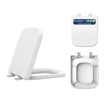 Imagem de Assento Icasa Misti Branco Convencional Polipropileno - ASTMTPP00CVM4B