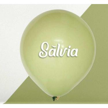 Imagem de BALÃO LISO - ART-LATEX Nº 09 -  SALVIA - Pacote com 50 unidades - Balõ