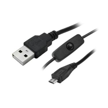Imagem de Cabo Micro Usb Robotica-Micro Usb + Usb A Macho 1.20M  Preto - Chipsce