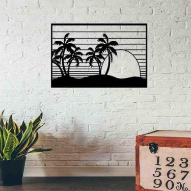 Imagem de Quadro Decorativo Pôr Do Sol Vazazdo - Mdf 3Mm 002 - Decoarts