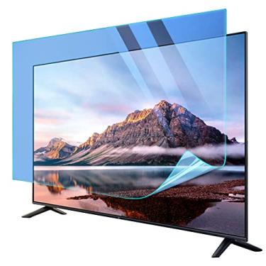 Imagem de Protetor de tela de TV antiluz azul 50-75 polegadas, superfície fosca, antirreflexo, antirarranhões, suaviza a luz, protege os olhos, alivia a fadiga, filtro protetor antiluz solar / 75 pol. 1645 (75