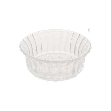 Imagem de Conjunto 6 Bowl Lucy Vidro, Transparente, 300ml, 10,5cm Diâmetro, 6,5cm Altura, para Saladas, Sobremesas, Frutas