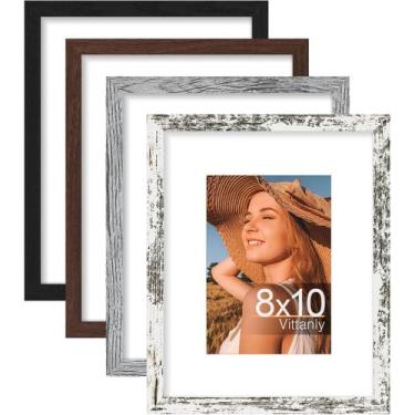 Imagem de Porta-retratos Vittanly 20x25cm Conjunto de 4 para 13x18cm ou 20x25cm