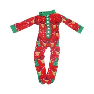 Imagem de Roupas De Natal Para Boneca De 30cm Suéter Macacão Pijamas Presente In