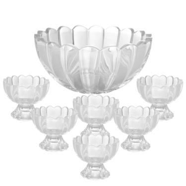 Imagem de Conjunto 7 Peças Bowl Com 6 Taças Para Sobremesa Geneva 1,1l Wolff