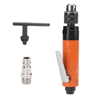 Imagem de Máquina perfuradora de chave de fenda pneumática com broca de ar reto de 3/8 pol. com engrenagem de redução Construção de liga de aço de alto desempenho para projetos (Estilo UE)