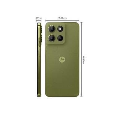Imagem de Smartphone Motorola g15 Verde 256GB, 4GB RAM + 8GB Ram Boost e Camera 50MP com AI e Night Vision, 5.200mAh Tela FHD+ 6.7" Superbrilho e NFC