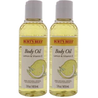 Imagem de Óleo corporal Burt's Bees, limão e vitamina E 150 ml (pacote com 2)