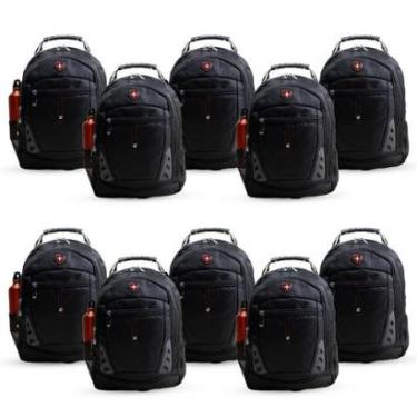 Imagem de Kit Swiss Move 10 Mochilas Executiva para Notebook Interlagos-Unissex