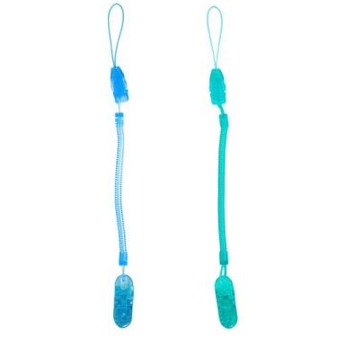 Imagem de Kit 2 Prendedor de Chupeta Mola Pietra Baby Cordão Melhor Qualidade To