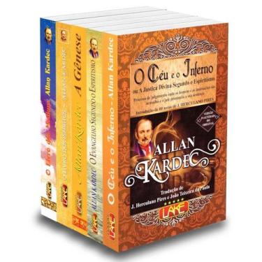 Imagem de Coleção Obras Básicas de Allan Kardec Normal - LAKE