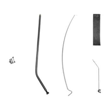 Imagem de KiBcsLic Suporte de mesa dobrável para lanterna de tenda, ideal para camping, viagens, piqueniques e jardins, Seção Preta 1