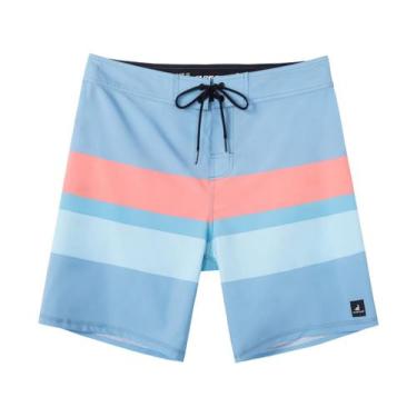 Imagem de Calções de praia SURF CUZ Model 32 Quick Dry Stretch Grey-Striped