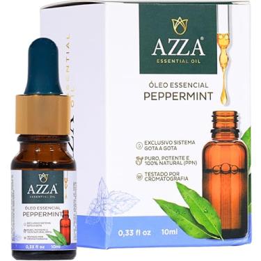 Imagem de Azza, Óleo essencial natural 100% puro, Aroma Peppermint (Hortelã pimenta), 10ml