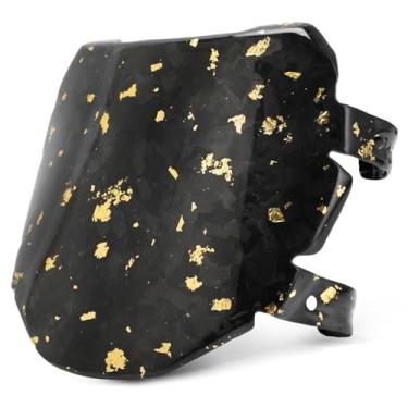 Imagem de Funparts Placa de matrícula de bicicleta elétrica de fibra de carbono E placa frontal compatível com Ridstar Q20 Super 73 S S1 S2 Z Miami ZX R RX SE Adventure C1X Macfox X1S X1S X X2 Gold