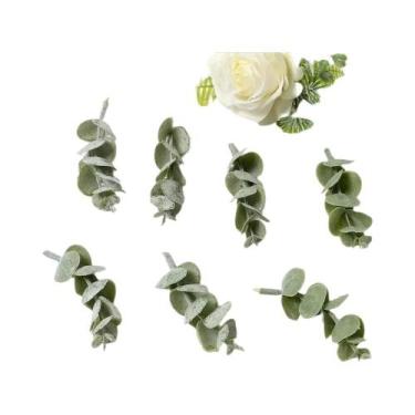 Imagem de Guirlanda De Folhas De Plantas Artificiais 10 Peças Decoração Para Cas