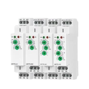 Imagem de GRT6-S1 GRT6-S2 Digital Time Chip Adjustable ON/OFF Delay (0.1s-100d) Wide AC/DC 24V-240V Compatibility 1Pcs(GRT6-S2 ACDC24V-240V)