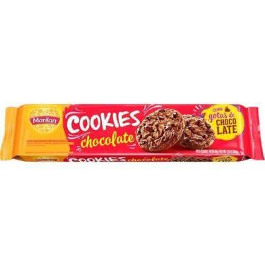 Imagem de Biscoito Marilan Cookies Gotas de Chocolate 80g