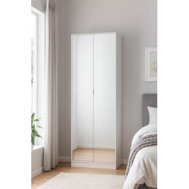 Imagem de Armário Sapateira Demóbile Grife 2 Portas de Bater 6 Prateleiras e 1 Gaveta Interna 18 Pares - 182x71cm