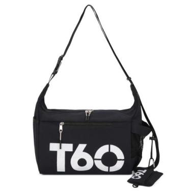 Imagem de Bolsa Mala de Ombro Transversal Esportiva Academia Lazer Trabalho Facu