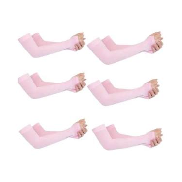 Imagem de Mangas Protetoras UV Para Homens E Mulheres, 6 Pares, Mangas Esportiva