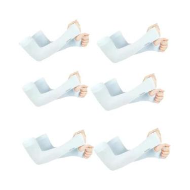 Imagem de Mangas Protetoras UV Para Homens E Mulheres, 6 Pares, Mangas Esportiva