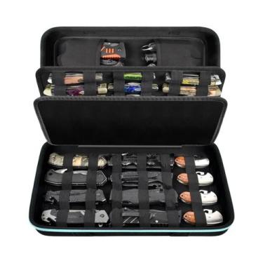 Imagem de Estojo Grande Para Exibição De Facas Para Mais De 45 Canivetes Organiz