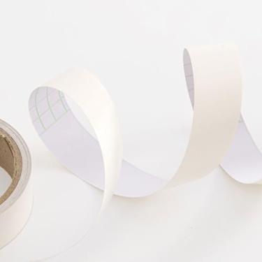 Imagem de GQQGSHOP Fita autoadesiva de reparo de borda de PVC de 10 m, acabamentos flexíveis de moldagem de rodapé, borda de papel de parede para banheiro, sala de estar, cozinha (branco bege, 2,5 cm x 10 m)