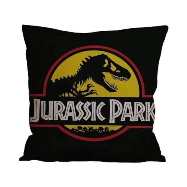 Imagem de Jurassic Park Dinosaur Imprimir Fronha, Pele De Pesseiro Almofada Capa