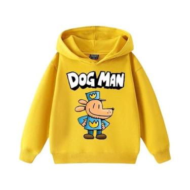 Imagem de Moletom Com Capuz DOGMAN Para Crianças, Roupas De Cão Detetive Com Est