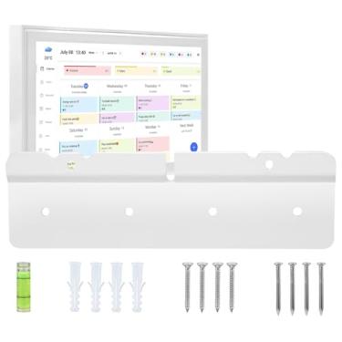 Imagem de Wcone Suporte de parede para claraboia, calendário de 38 cm | Opções de instalação de unha ou broca | Inclui kit de montagem de nível e metal – Fácil, versátil para qualquer espaço