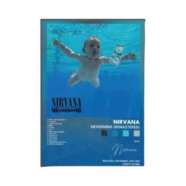 Imagem de Pôster Da Banda De Rock Nirvana Decoração Para Quarto Sala De Estar Pr