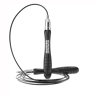 Imagem de Corda de pular Feiyx, corda de pular de velocidade para treinamento, exercícios físicos, corda de pular ajustável para adultos para meninos e meninas, treinamento/exercícios físicos