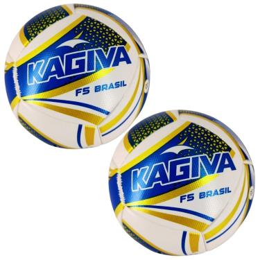 Imagem de Kit 02 Bola De Futsal Kagiva F5 Brasil Oficial-Masculino