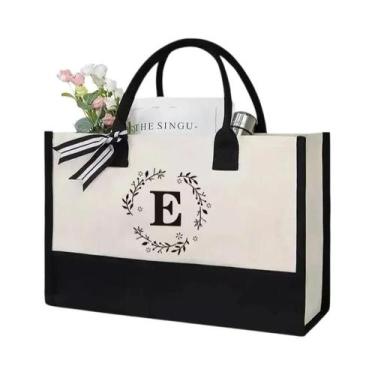 Imagem de Bolsas De Lona De Grande Capacidade Personalizadas Com Logo De Boutiqu