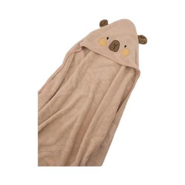 Imagem de Toalha De Banho Unissex De Fleece Para Bebês, Quente, Com Desenhos Ani