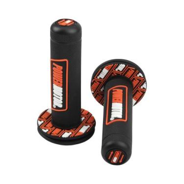 Imagem de Manopla De Borracha Em Gel Universal 7/8" 22mm Para Guidão De Moto, Fr