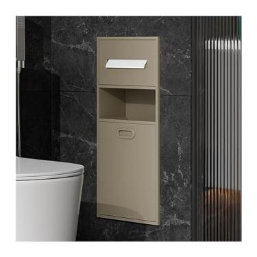 Imagem de Nicho de chuveiro de aço inoxidável - Prateleira de chuveiro embutida à prova d'água para artigos de higiene pessoal, xampu e armazenamento de papel higiênico - Organizador de alcovas para ambientes