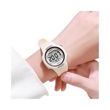 Imagem de Despertador multifuncional para meninos e meninas, relógio eletrônico 