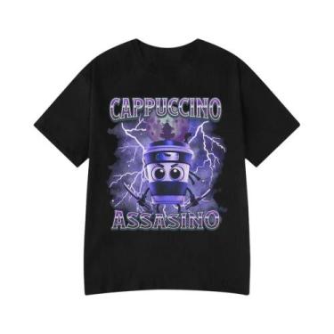 Imagem de Camiseta Unissex De Algodão Y2K Com Design Engraçado De Meme Italian B