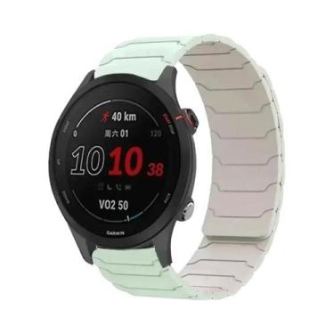 Imagem de Pulseira Esportiva Magnética De Silicone 22mm 20mm Para COLMI P81 P71 