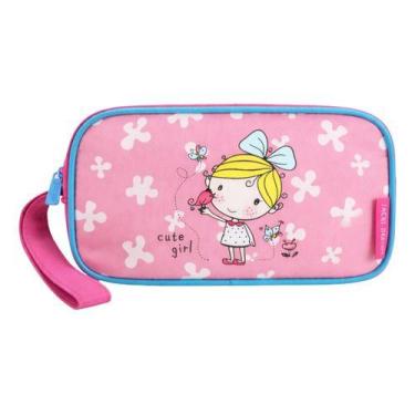 Imagem de Estojo Escolar Infantil Menina Cute Organizador Lapis Caneta - Jacki D